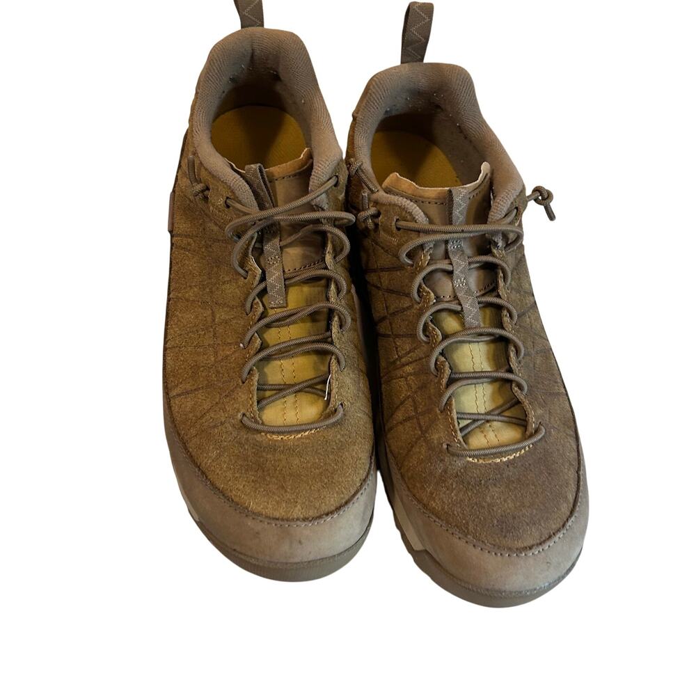 Oboz Tan Brown Suede Low Lace Up Trail Hiking Shoe Womens Size 9 - Picture 11 of 16